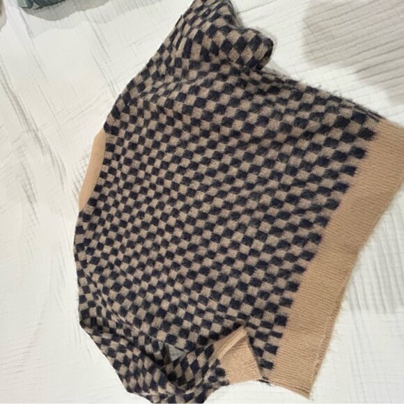 J. Crew Checkered V-neck Cardigan - Picture 6 of 7